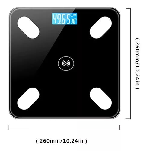 Bascula Balanza Pesa Digital Bluetooth